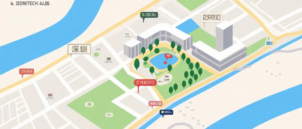 办公地点示意图