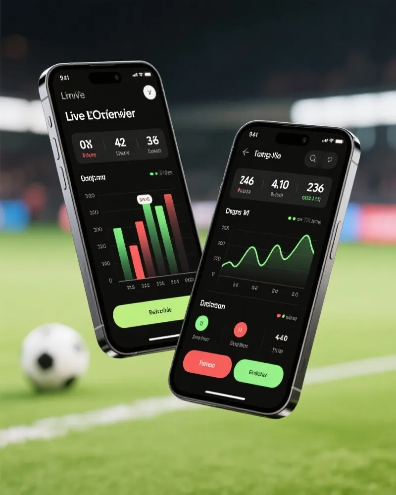 AYX Sports App Interface
